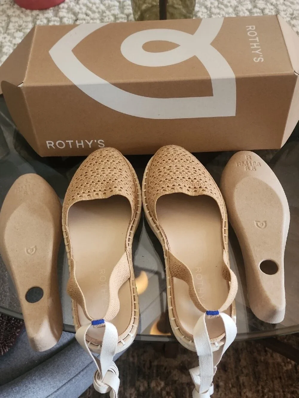 Rothys comfortable beige
